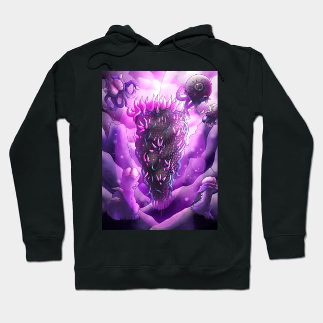 Nebula Pillar- Terraria (digital) Hoodie by Bettypico